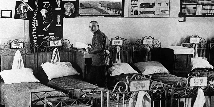 В казарме Красной армии, 1931 год.jpg