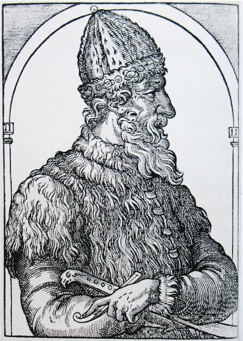 Иван III Васильевич. Гравюра из «Космографии» А. Теве, 1575 год.jpg