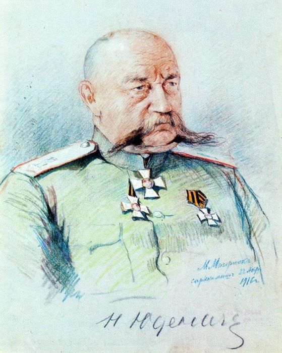 генерал Николай Юденич 1916 Художник М. Мизернюк
