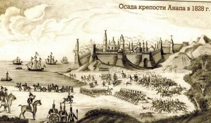 взятие турецкой крепости Анапа 1828 г.