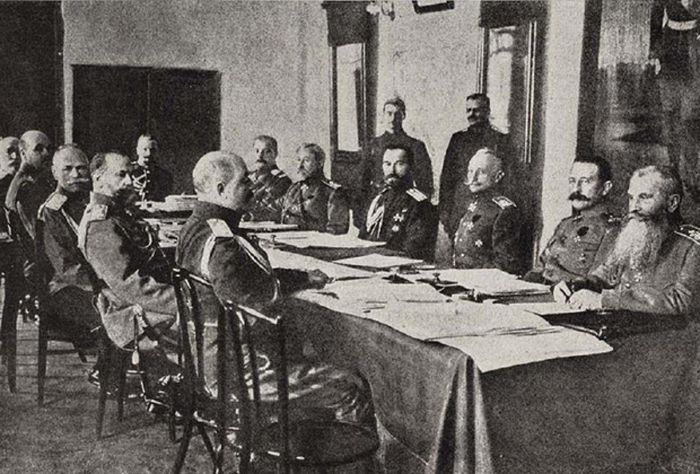 Военный совет в Ставке. 1 апреля 1916 года