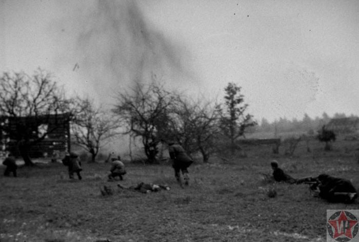 боевые действия партизан под деревней Сертолово Ленингр.обл.1942